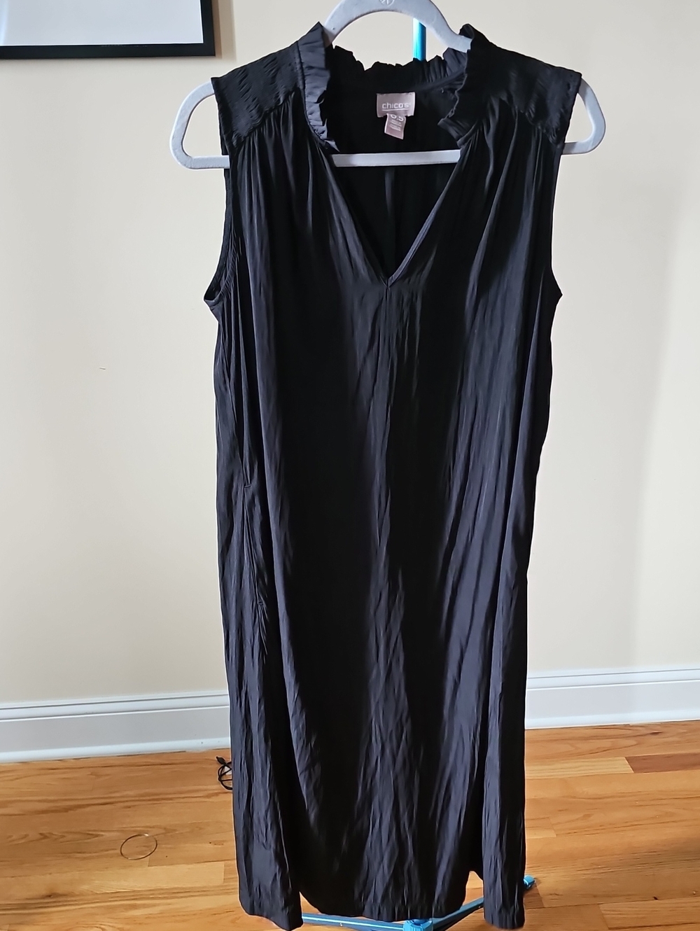 Chico's Black Silk Dress
